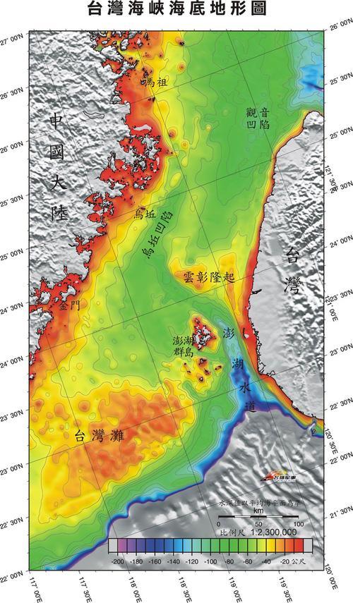 臺灣海峽及其地理位置，位于中國兩大省份之間的戰(zhàn)略要地，臺灣海峽，中國兩大省份間的戰(zhàn)略要地